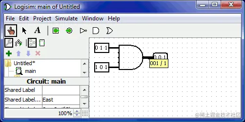 一款设计和模拟数字逻辑电路的LogiSim工具_引脚_13