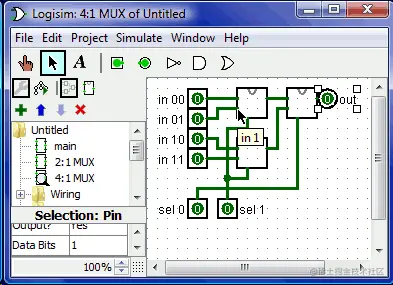 一款设计和模拟数字逻辑电路的LogiSim工具_工具栏_15