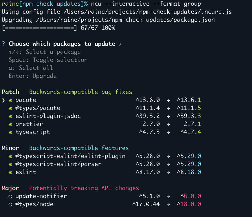 npm 如何更新项目最新依赖包_依赖关系_04