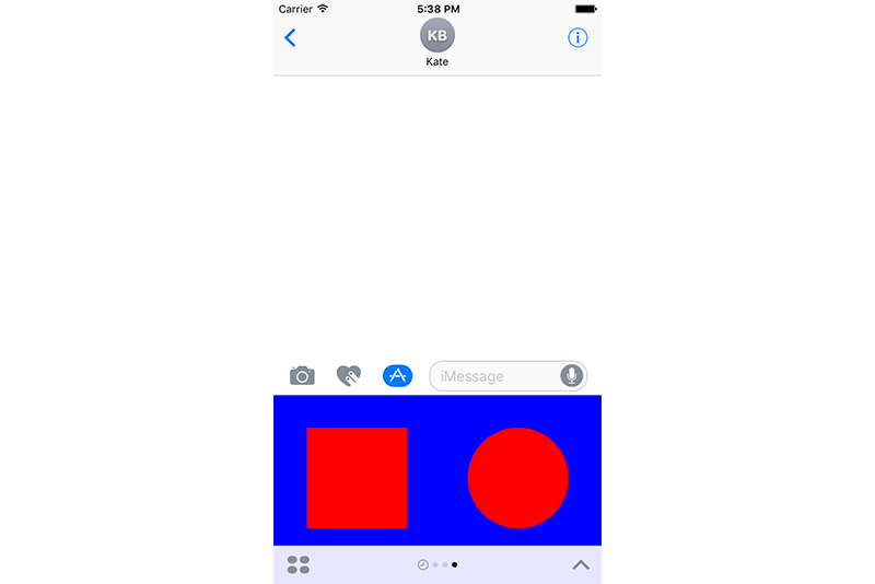 根据iOS 10 的新特性，创建iMessage App，可用于自定义表情_框架_10