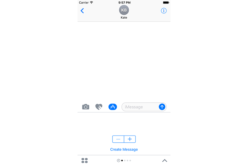 根据iOS 10 的新特性，创建iMessage App，可用于自定义表情_框架_14