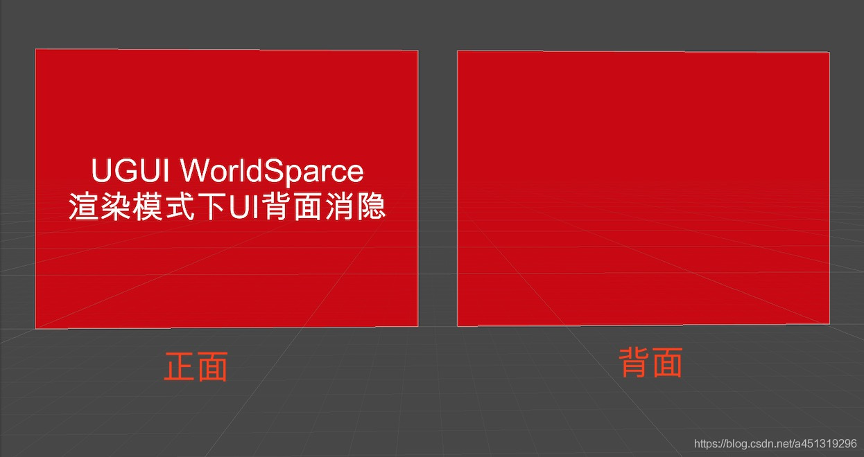 UGUI WorldSparce 渲染模式下UI背面消隐_Ugui_04