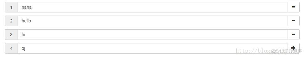 基于Bootstrap使用jQuery实现输入框组input-group的添加与删除-改进版_html_02