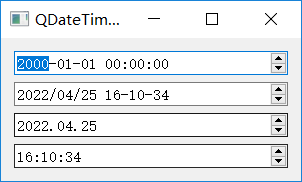 从零开始学Pyqt5之【控件介绍】（16）：日历与时间控件QCalendar、QDateTImeEdit_python_05