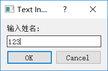 从零开始学Pyqt5之【控件介绍】（12）：QInputDialog对话框控件_控件_05