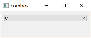 从零开始学Pyqt5之【控件介绍】（7）：QComboBox下拉框列表控件_控件_03