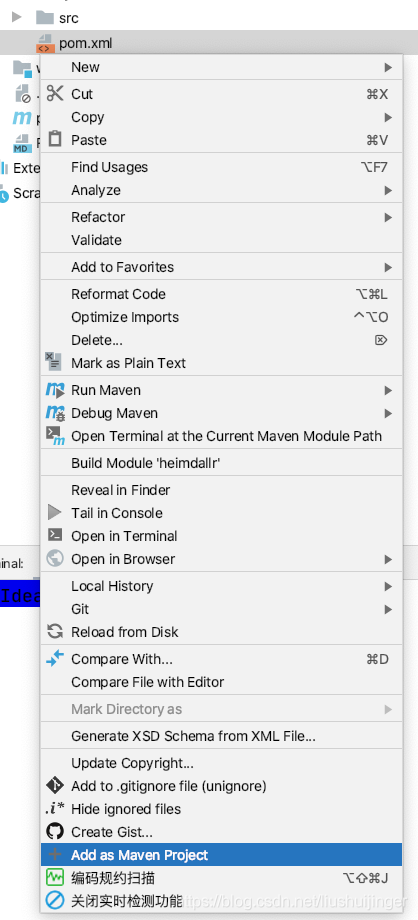 菜鸟教程之工具使用——Maven项目右击没有“Maven”菜单选项（Eclipse 和 IDEA）_git_04