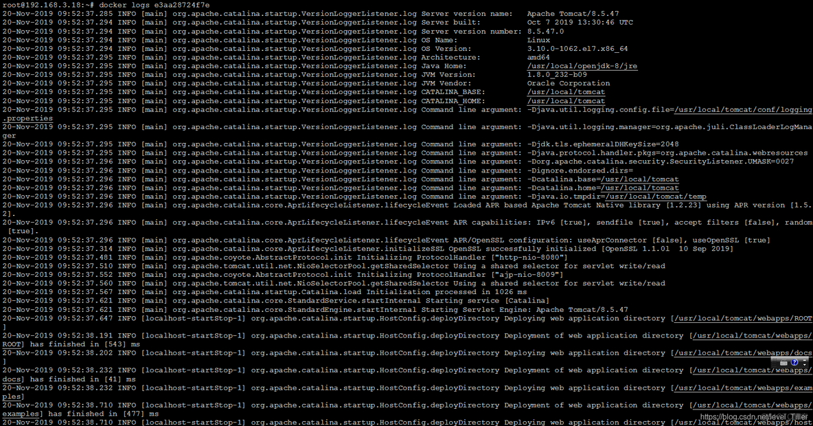 docker容器操作常用命令_tomcat_08