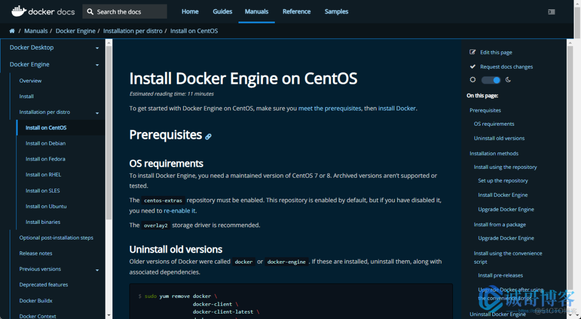 Docker和Docker-Compose简单搭建与基本设置 - 诚哥博客_docker
