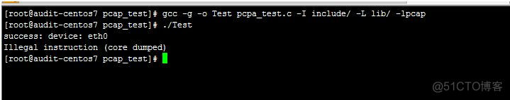 链接libpcap.so.1.9.1出现Illegal Instruction错误_数据