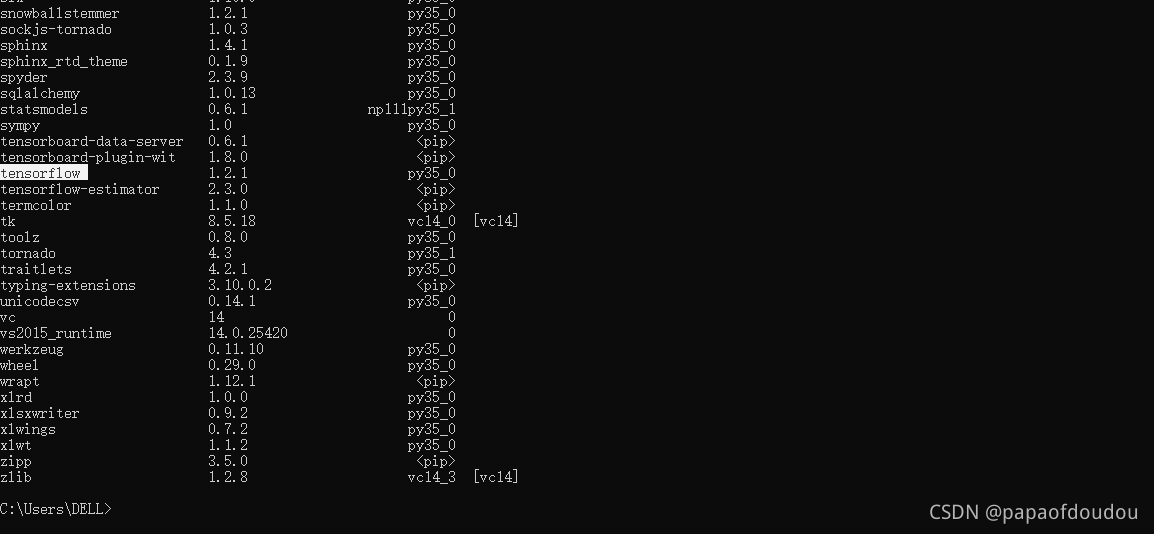 Win10上安装anaconda深度学习开发环境_tensorflow_07