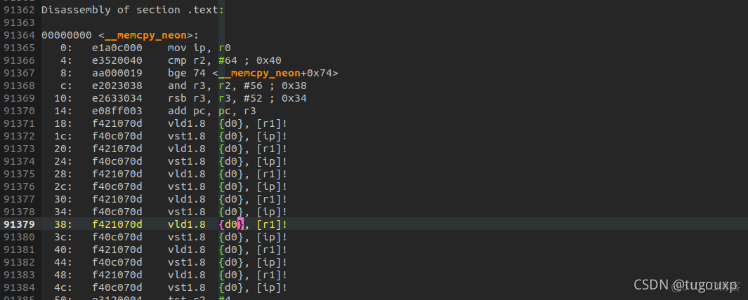 Musl libc的arm port不支持NEON加速的原因_arm_04