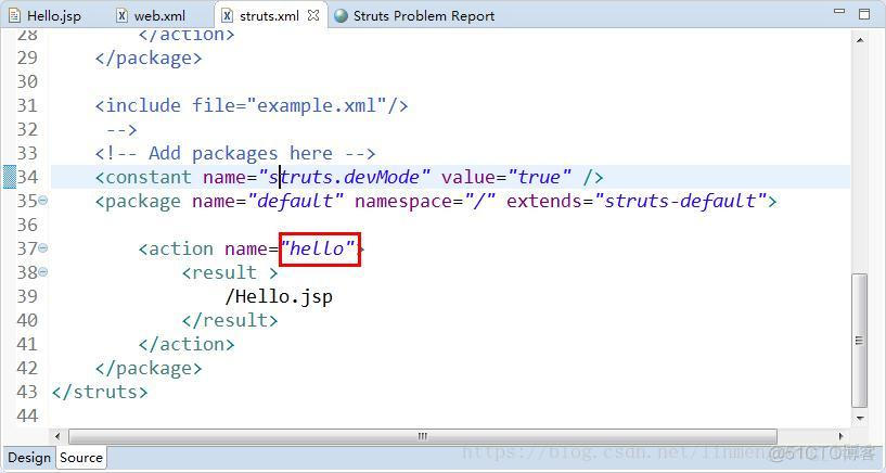 There is no Action mapped for namespace [/] and action name [] associated with context path [/Struts_开发者模式_02