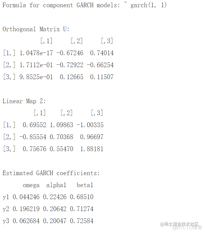 R语言多元（多变量）GARCH ：GO-GARCH、BEKK、DCC-GARCH和CCC-GARCH模型和可视化_时间序列_26