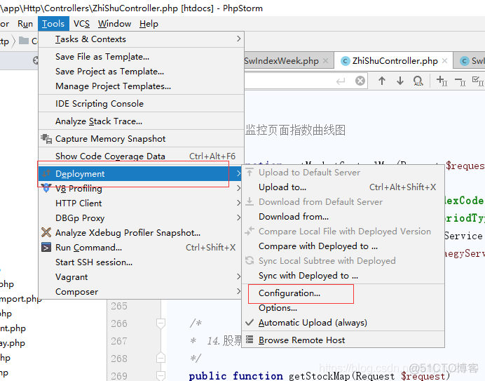 如何设置phpstorm上传ftp提交文件_本地代码