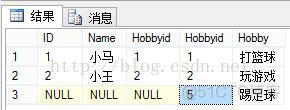 SQL Server外连接、内连接、交叉连接_数据库_03