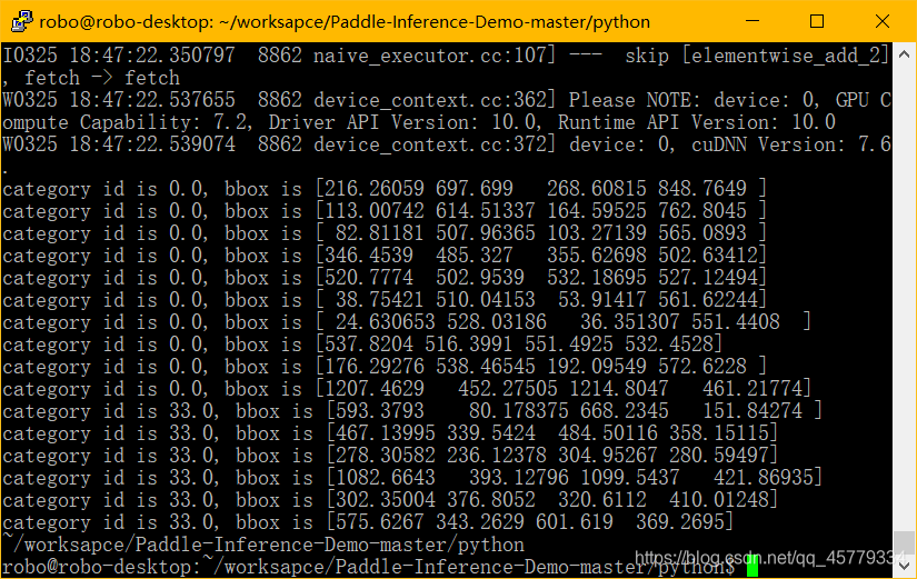 Paddle Inference——基于Jetson AGX部署python API预测库_python_06