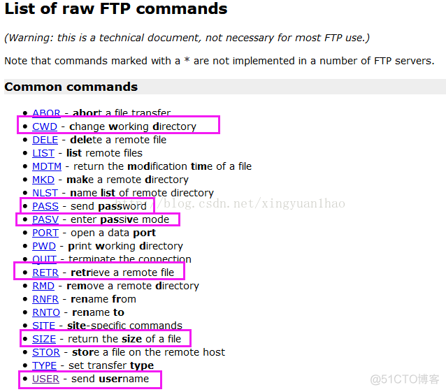 ftp简单使用命令_命令行