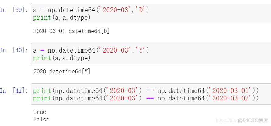 Numpy【学习礼包】常量、数据类型、时间日期和时间增量、_机器学习_20