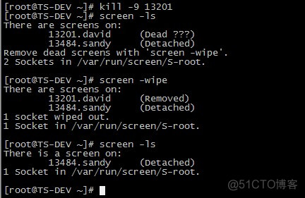 【Centos 7】使用screen恢复终端连接_快捷键_04