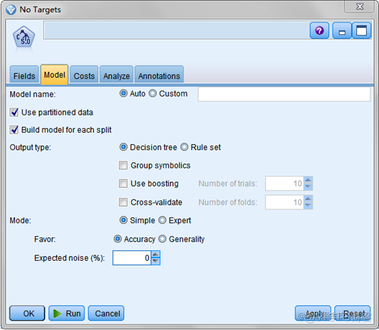 IBM SPSS Modeler分类决策树C5.0模型分析空气污染物数据_随机森林_04