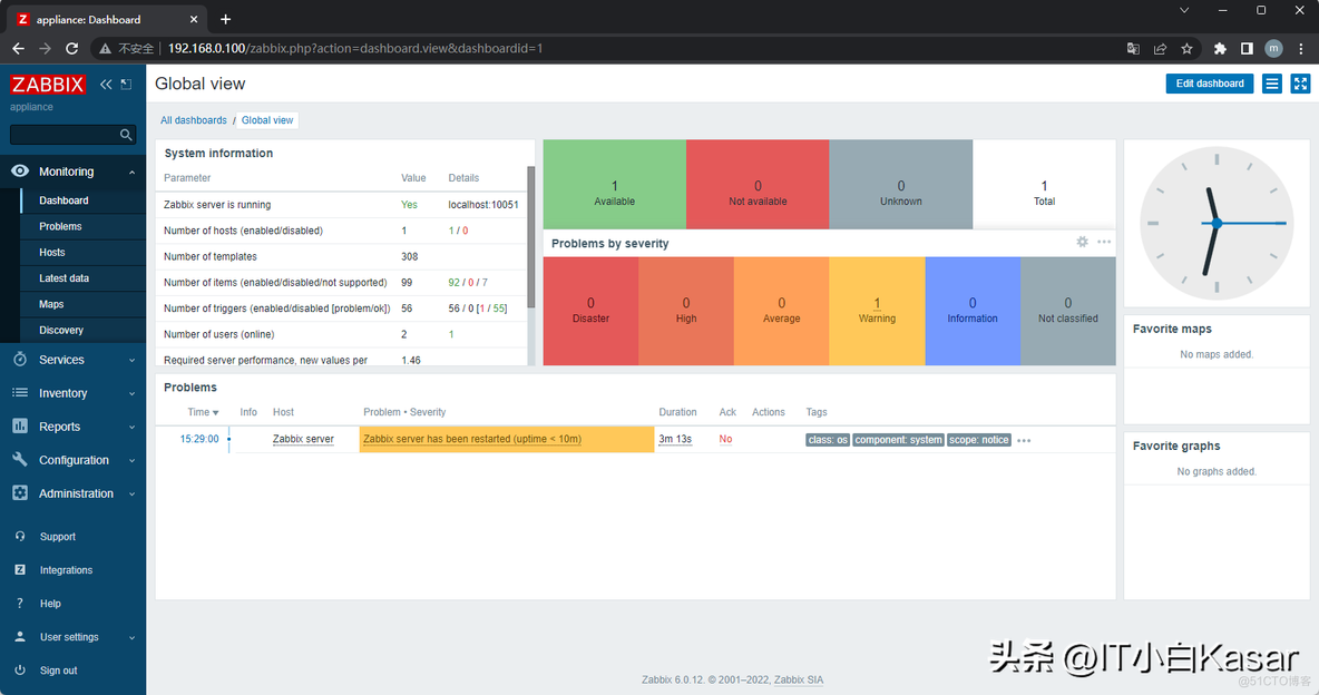 Zabbix 6 系列学习 05：Zabbix Appliance_Zabbix_17