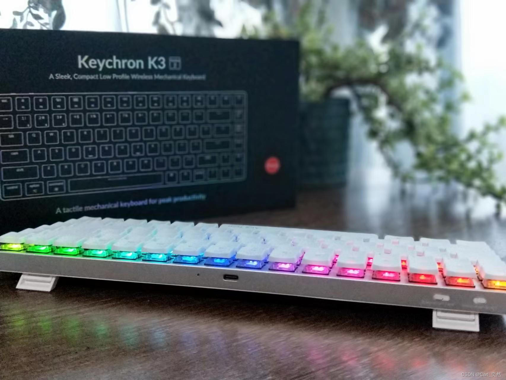 Keychron机械键盘之K3系列：如果不知道如何选择机械键盘，K3或许是你梦中的“ta“。_职场和发展_10