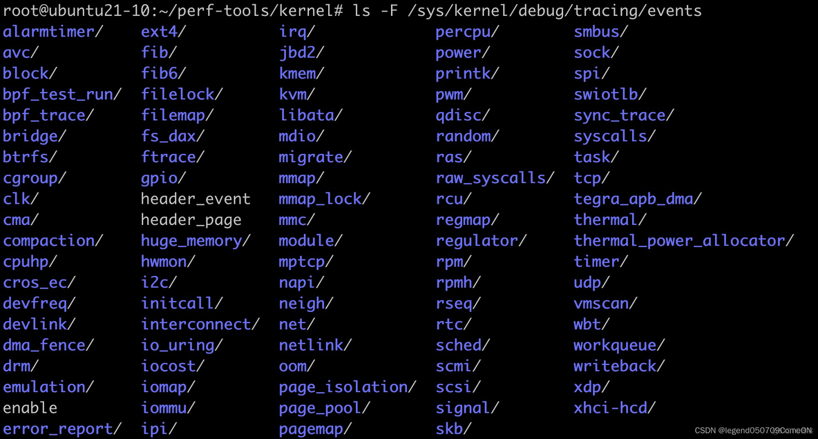 Linux 原生跟踪工具 Ftrace_内核函数_14