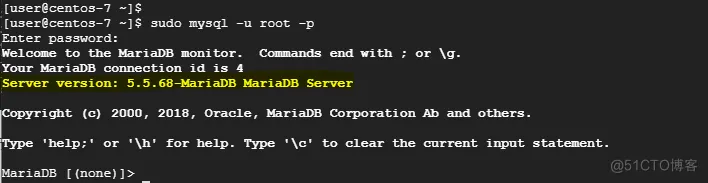 CentOS 7 上安装 MariaDB 的 2 种方法_新版本_05
