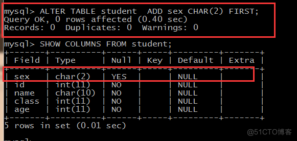 MySql之ALTER命令用法详细解读（转）_字段_04