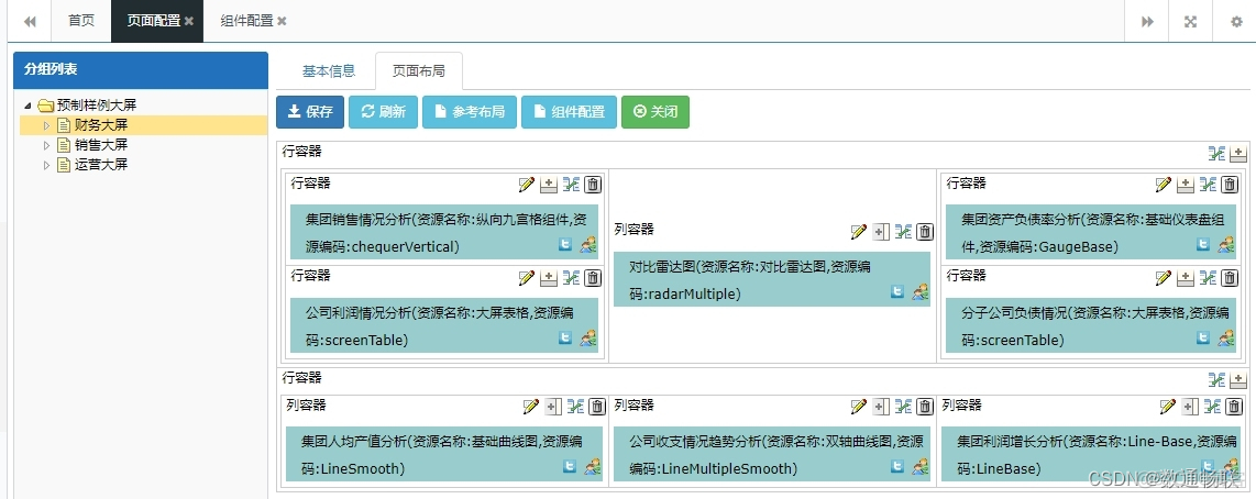 DAP数据分析平台可视化组件开发_看板_22