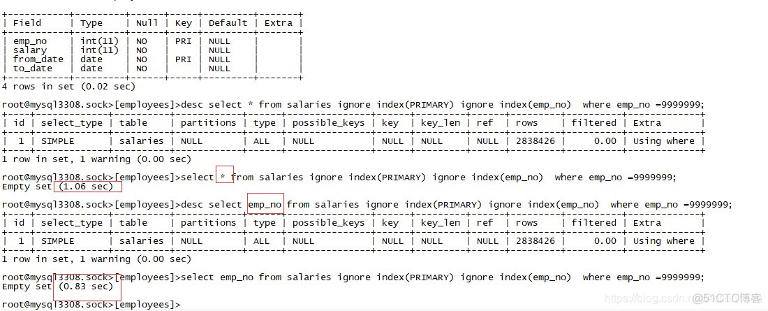 技术分享 | MySQL：查询字段数量多少对查询效率的影响_字段_04