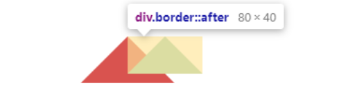 [css] CSS画一个三角形，CSS绘制空心三角形_css_07