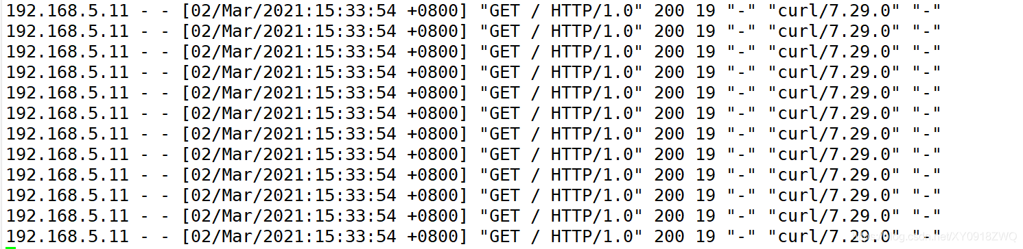 Web集群案例实战 -- Nginx 负载均衡 之 客户端访问日志优化_Nginx客户端访问日志优化_03