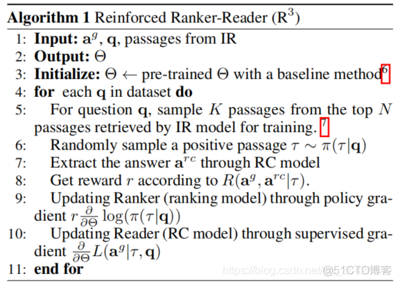 论文解读： R3：Reinforced Ranker-Reader for Open-Domain Question Answering_强化学习_40