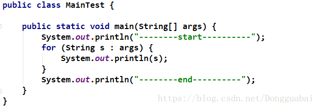 Java main()函数中String[] args参数的作用_do better myself