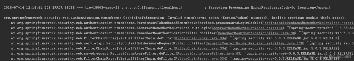 Invalid remember-me token (Series/token) mismatch. Implies previous cookie theft attack._获取用户信息_03