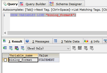 大数据-业务数据采集-FlinkCDC  The MySQL server is not configured to use a ROW binlog_format_mysql