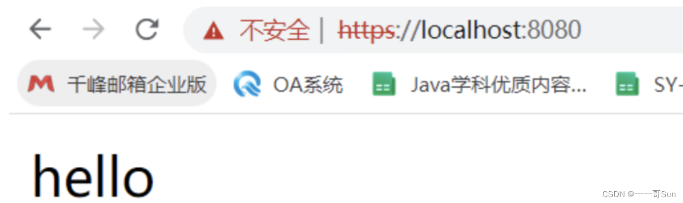 实用干货！看壹哥如何在SpringBoot项目中同时支持https和http协议_java_08