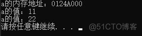 C语言指针学习_内存地址
