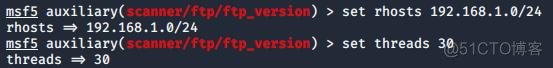 Metasploit -- FTP、Telnet和http服务探测_FTP_03
