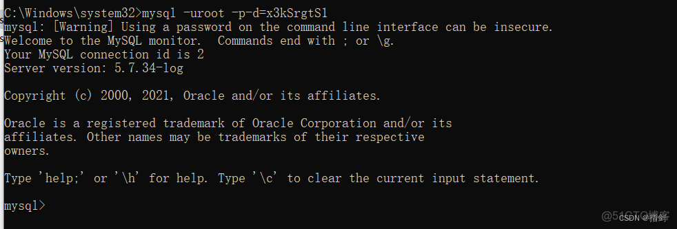 Windows下使用MySQL二进制包安装MySQL5.7_环境变量_13