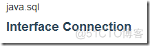 Connection 对象简介 方法解读  JDBC简介（四）_sql