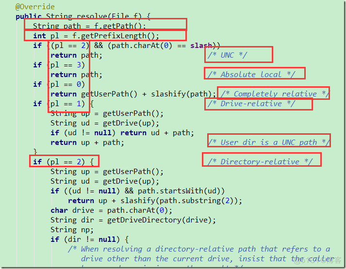 [二] JavaIO之File详解  以及FileSystem  WinNTFileSystem简介_路径名_28