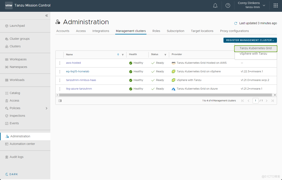 开始使用 VMware Tanzu Mission Control 和 Tanzu Kubernetes Grid_VMware_04