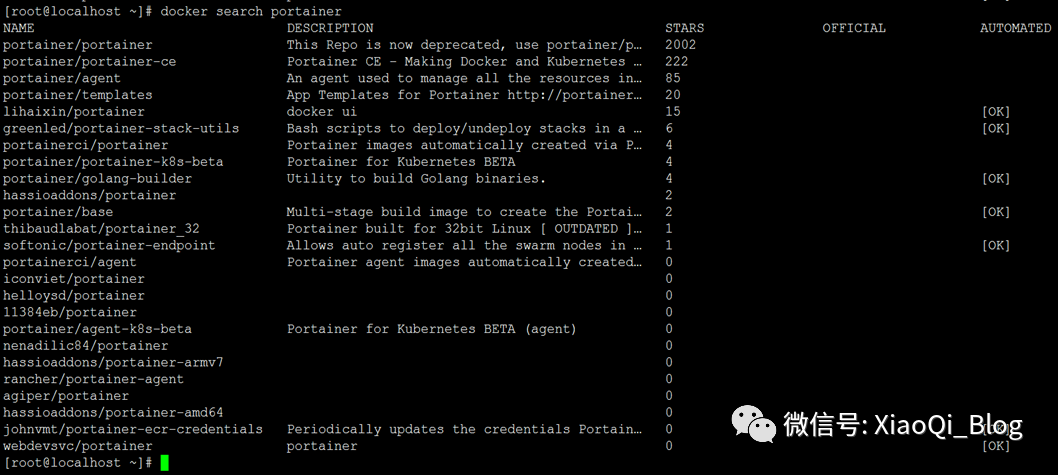 Docker搭建Portainer可视化界面_docker