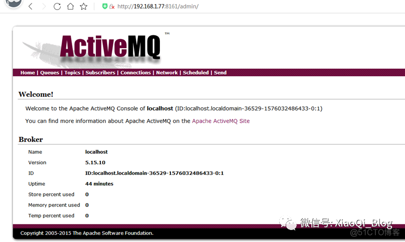 Linux环境ActiveMQ高可用集群安装部署_apache_11