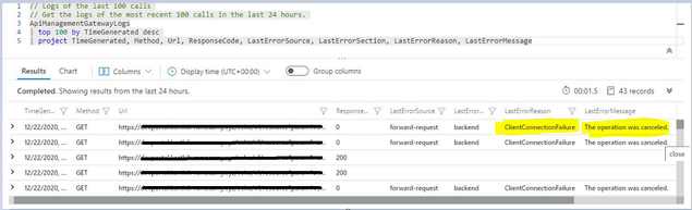 thumbnail image 3 of blog post titled 
	
	
	 
	
	
	
				
		
			
				
						
							Troubleshooting 4xx and 5xx Errors with Azure APIM services
							
						
					
			
		
	
			
	
	
	
	
	
