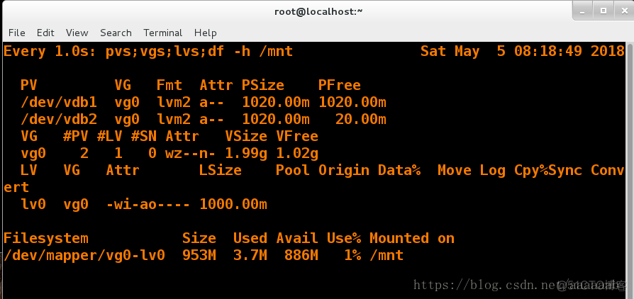 基于linux下的lvm逻辑卷管理_逻辑卷_15