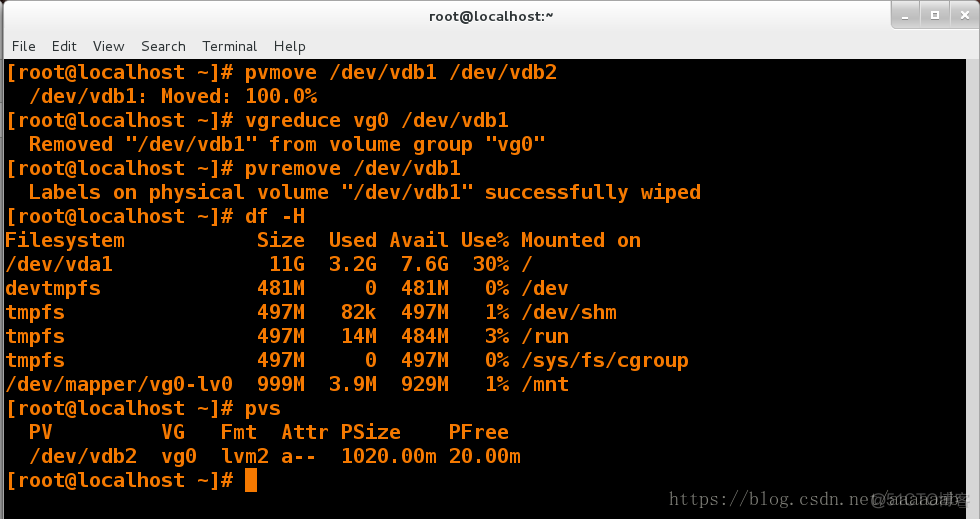 基于linux下的lvm逻辑卷管理_sed_16